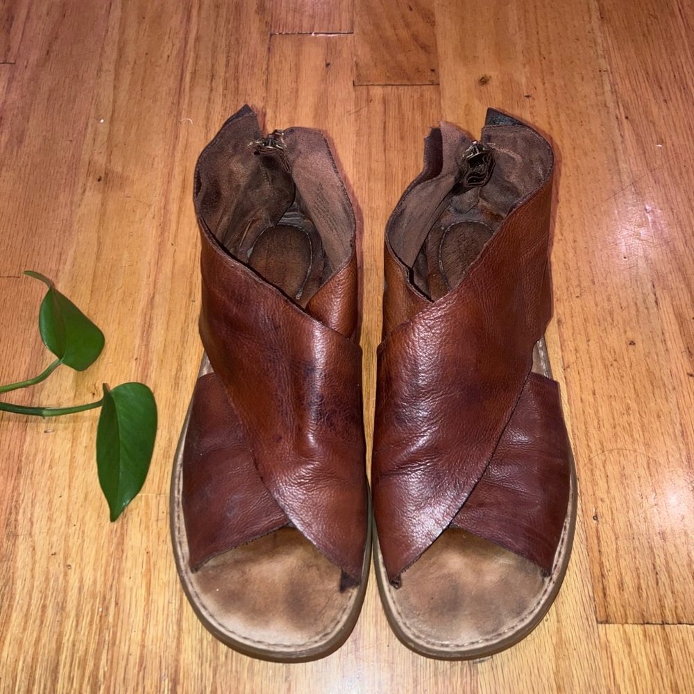 Born Iwa wrapped leather sandals